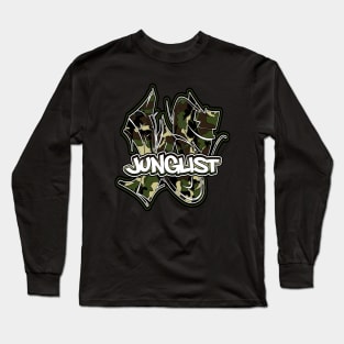 Junglist-Camo Graff Long Sleeve T-Shirt